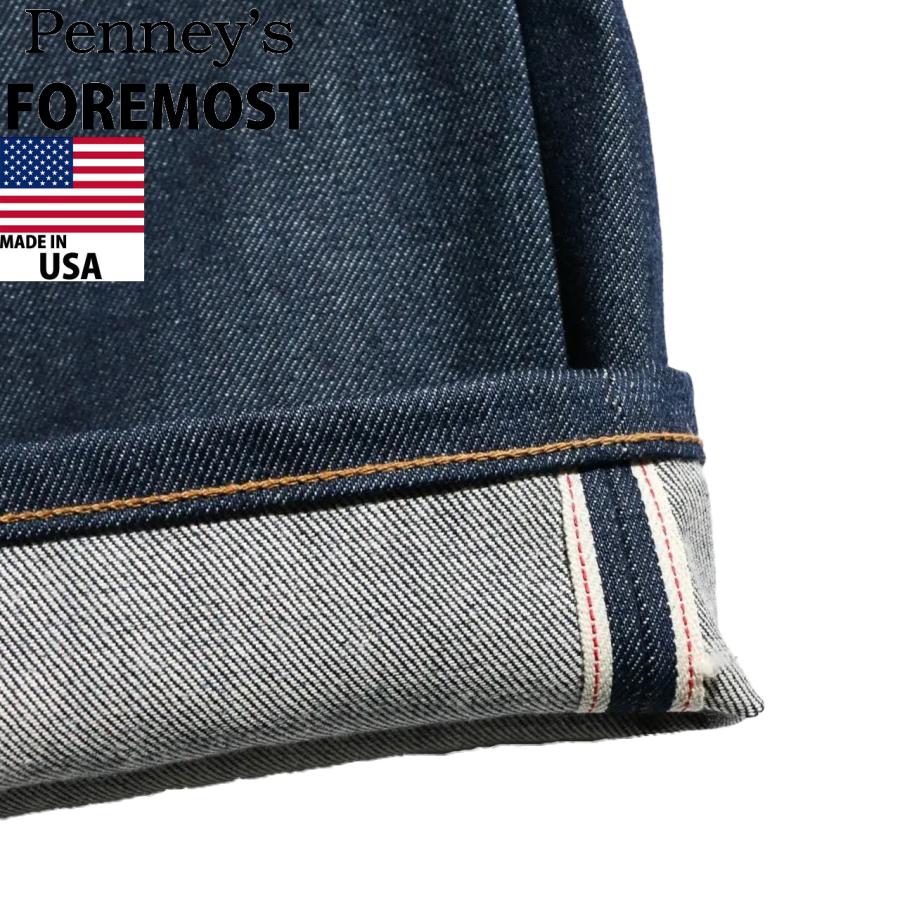 PENNEY'S FOREMOST ぺニーズフォアモスト BACK STRAP 5POCKET PANT RIGID バックストラップ 5ポケット リジッド ジーンズ デニム PF23F00300の画像