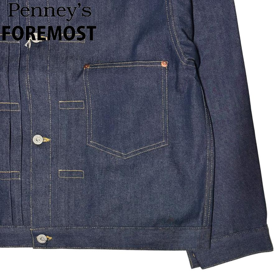 PENNEY'S FOREMOST ぺニーズフォアモスト BWWII T-BACK JACKET デニムジャケット PF26S001の画像