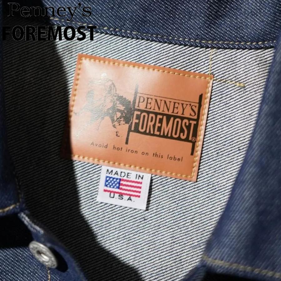 PENNEY'S FOREMOST ぺニーズフォアモスト BWWII T-BACK JACKET デニムジャケット PF26S001の画像
