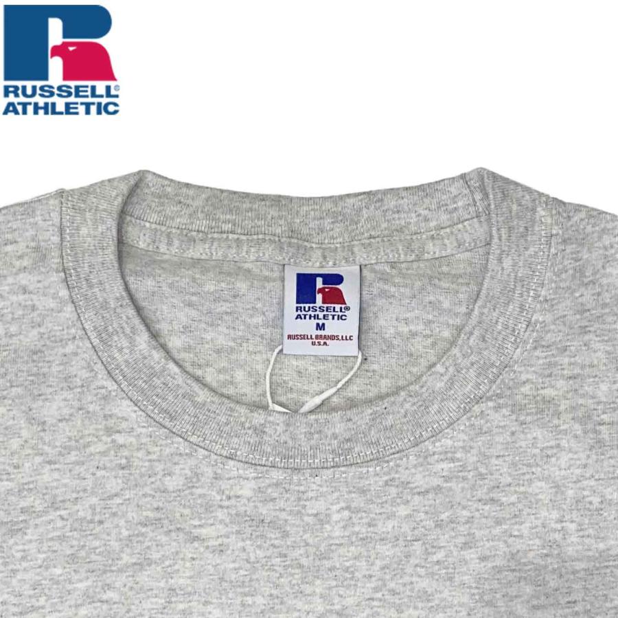 RUSSELL ATHLETIC ラッセルアスレティック -STANDARD ESSENTIALS- RUSSEL LOGO T-SH ロゴTシャツ RJ-1037｜libra-ssy｜06