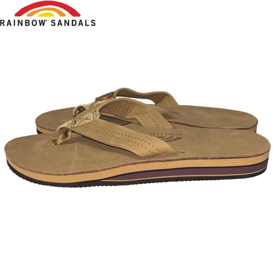 RAINBOW SANDALS（レインボーサンダル） DOUBLE LAYER LEATHER