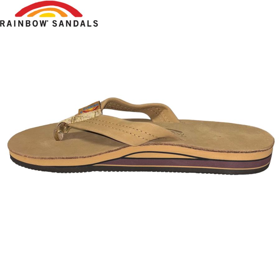 RAINBOW SANDALS（レインボーサンダル） DOUBLE LAYER LEATHER