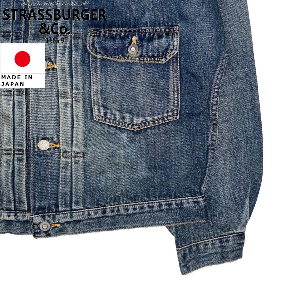 STRASSBURGER & Co. ストラスバーガー 12.5oz SALLY FOX 1ST JACKET ファースト デニム ジャケット SBJ-SF-305PMの画像