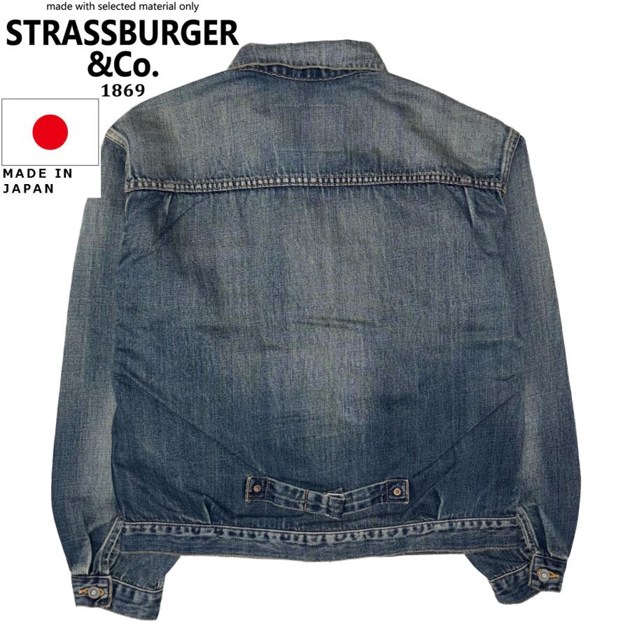 STRASSBURGER & Co. ストラスバーガー 12.5oz SALLY FOX 1ST JACKET ファースト デニム ジャケット SBJ-SF-305PMの画像