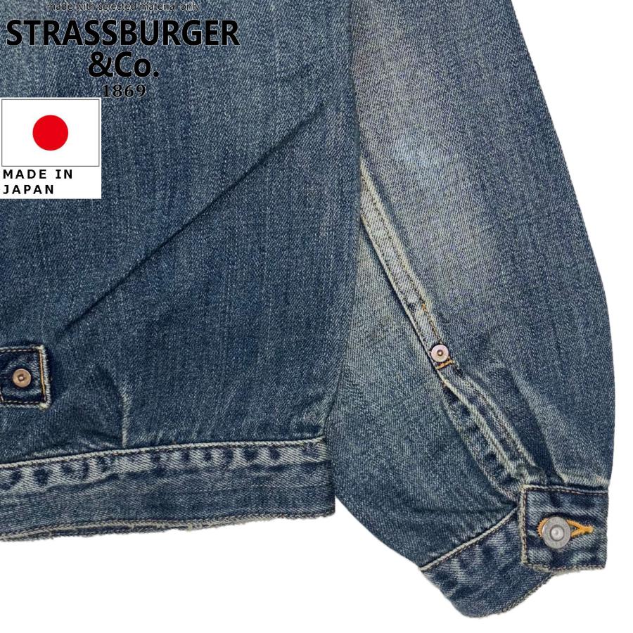 STRASSBURGER & Co. ストラスバーガー 12.5oz SALLY FOX 1ST JACKET ファースト デニム ジャケット SBJ-SF-305PMの画像