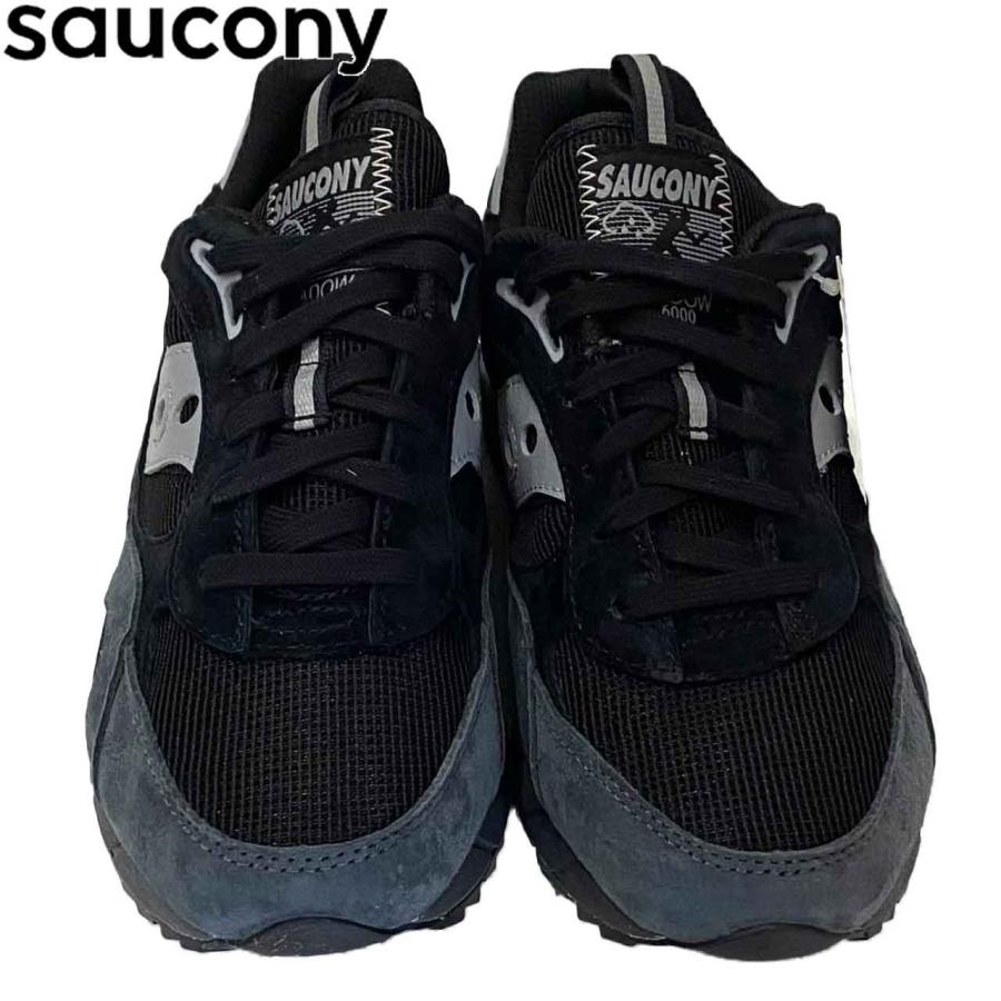 SAUCONY サッカニー SHADOW シャドウ 6000 ゴアテックス GTX BLACK ブラック｜libra-ssy｜03