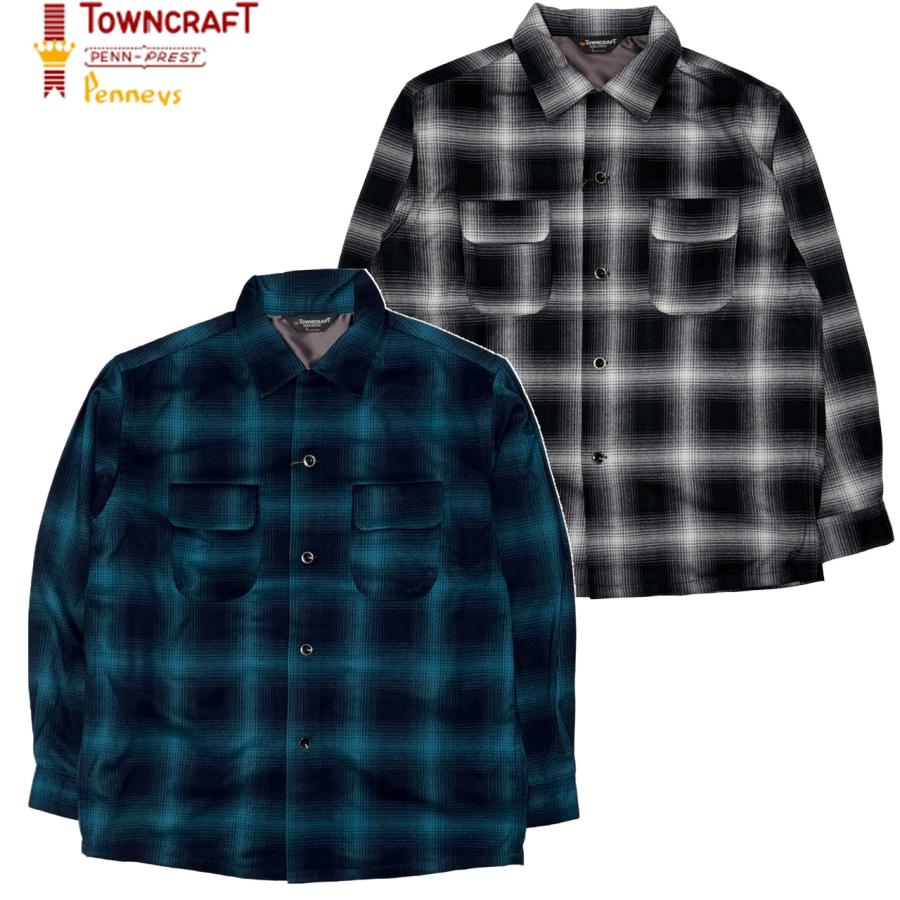 TOWNCRAFT タウンクラフト 50S W-FLAP LOOP COLLAR SHIRTS TOWNCRAFT タウンクラフト 50S W-FLAP LOOP COLLAR SHIRTS
