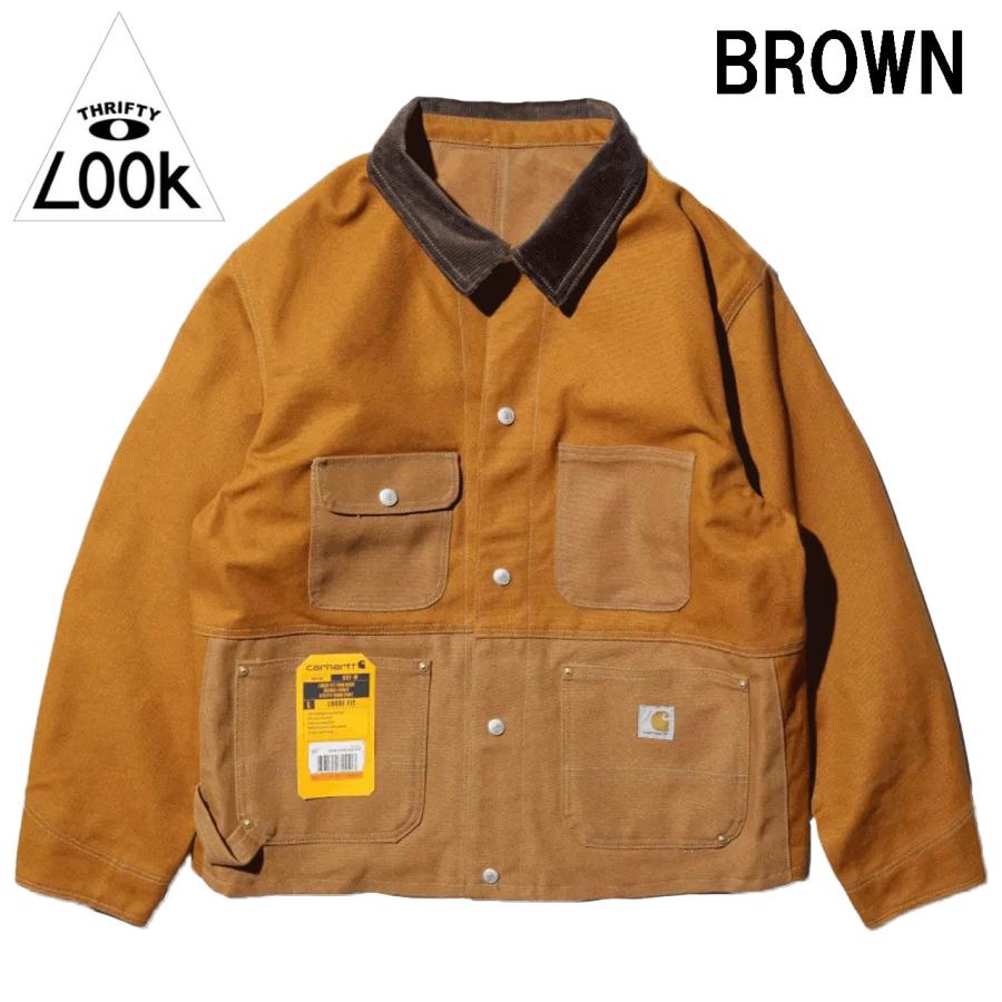 carhartt カバーオール ダック生地 L相当 送料無料 THRIFTY LOOK THRIFTY LOOK / CARHARTT スリフティルック / カーハート