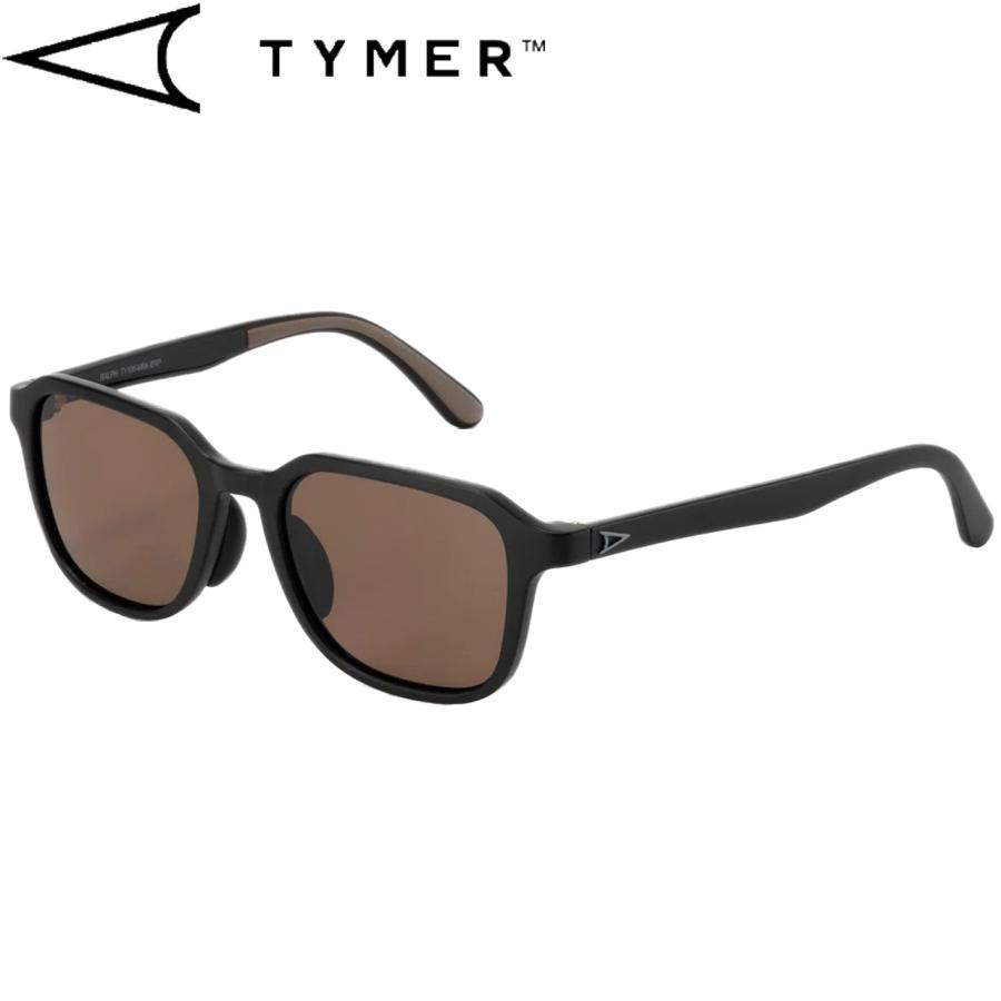 TYMER RALPHタイマー ラルフ TY106-MBK-BRP 偏光レンズ TYMER（タイマー） RALPH ラルフ サングラス Matt Blackフレーム 偏光