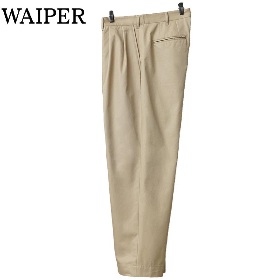 WAIPER.inc ベンタイルチノトラウザーストレート【WP1087】 WAIPER.inc ワイパーインク US ARMY FICTIONAL M-49 VENTILE