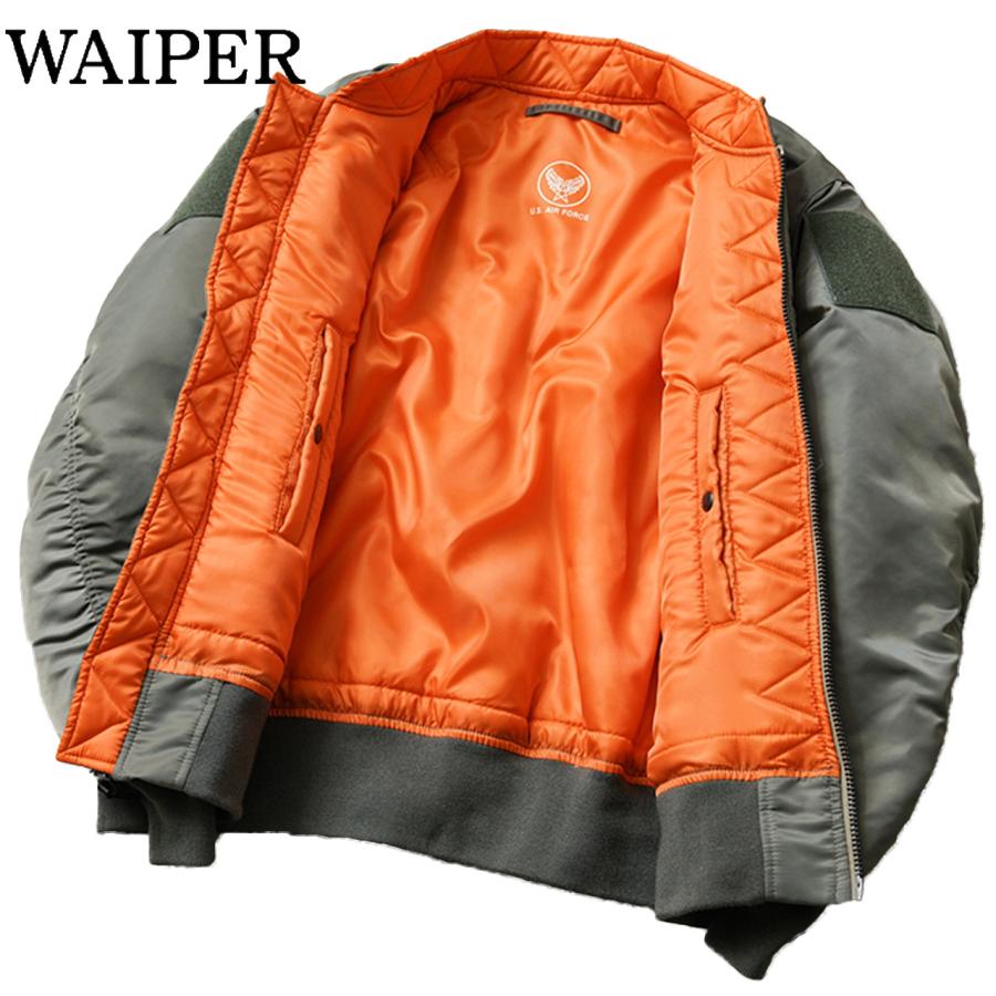 WAIPER inc MA-1 フライト ジャケット 楽天市場】WAIPER.inc ワイパーインク 米軍 最初期型 MA-1フライト