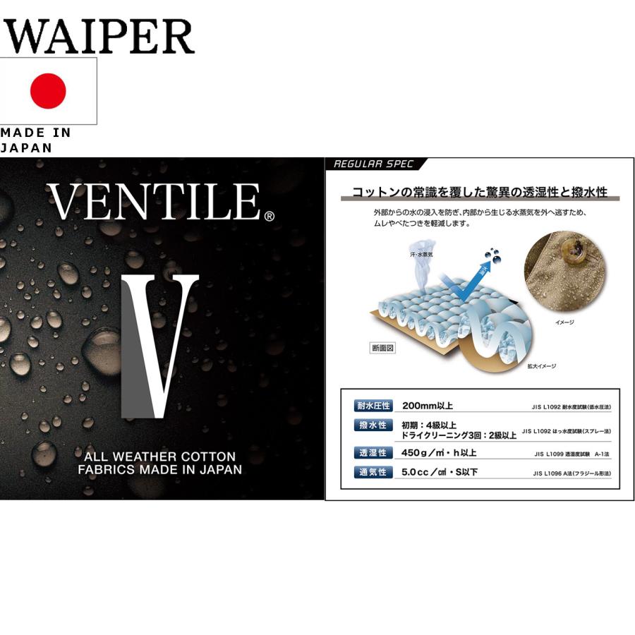 WAIPER.inc ワイパー 再現品 イギリス軍 ROYAL NAVY VENTILE SMOCK PARKA ベンタイル スモックパーカ 日本製 WP83の画像