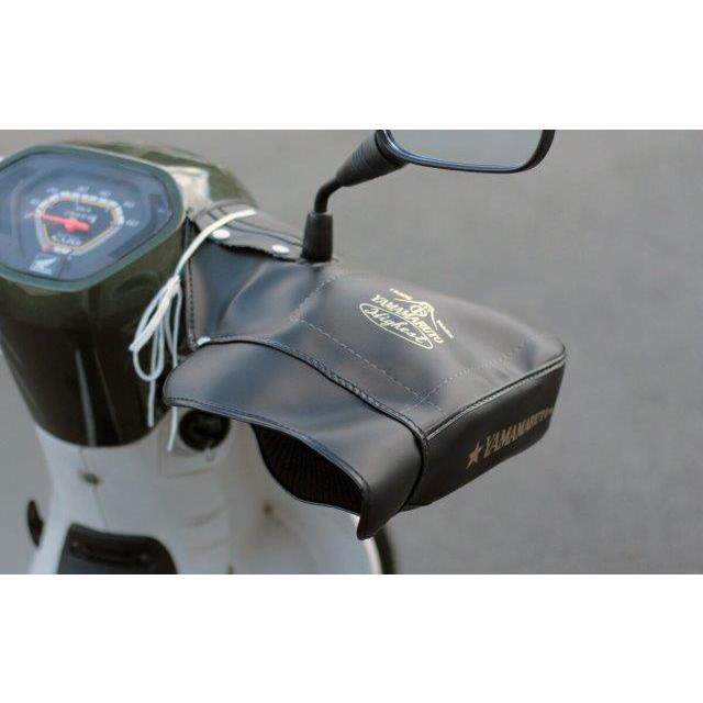 YAMAMARUTO スーパーカブ専用ハンドルカバー HC-SPC003 ブラック 日本