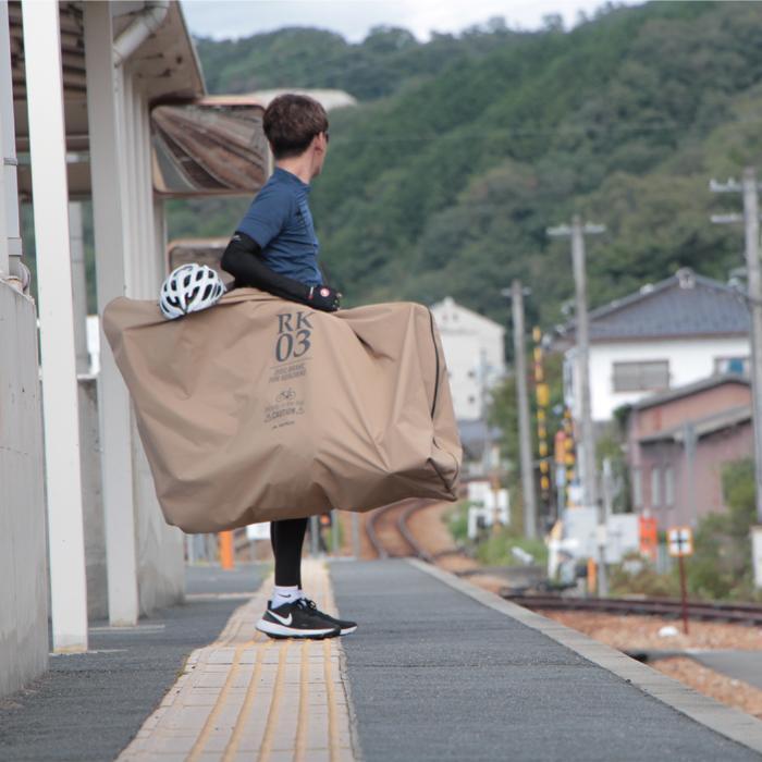 MARUTO 輪行袋 TOUR BAG RK-03DR ベビーブルー MARUTO（マルト） RK-03DR ツアーバッグ ディスクロード用 ベビー