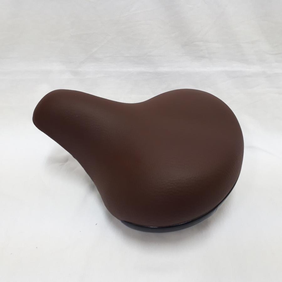 IDEALE 2003 ブラウンサドル 即配】サドル 軽快車用 ブラウン TOP トップ サドルシリーズ | 他社