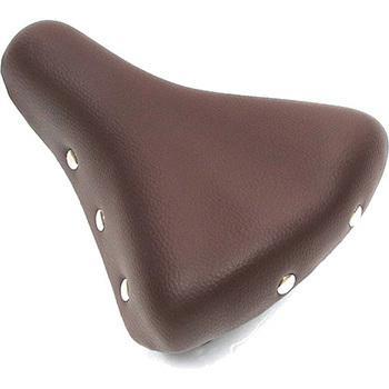 大型テリーサドル 電動アシスト自転車 シティサイクル ダークブラウン JUSTEK | 