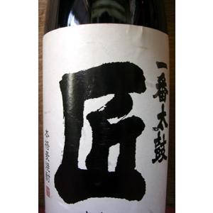 麦焼酎　一番太鼓　匠　白ラベル　1,8L | 