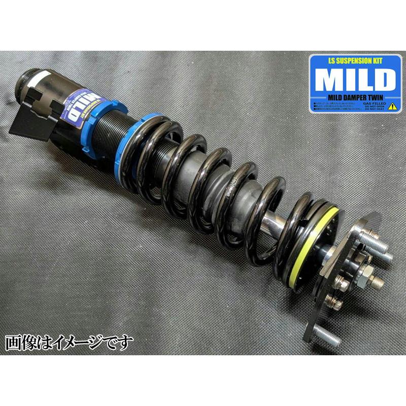 マイルドダンパーツイン C34 ローレル 2WD NISSAN 全長調整式 減衰力調整20段 複筒式 MILD DAMPER TWIN 車高調 キットの画像
