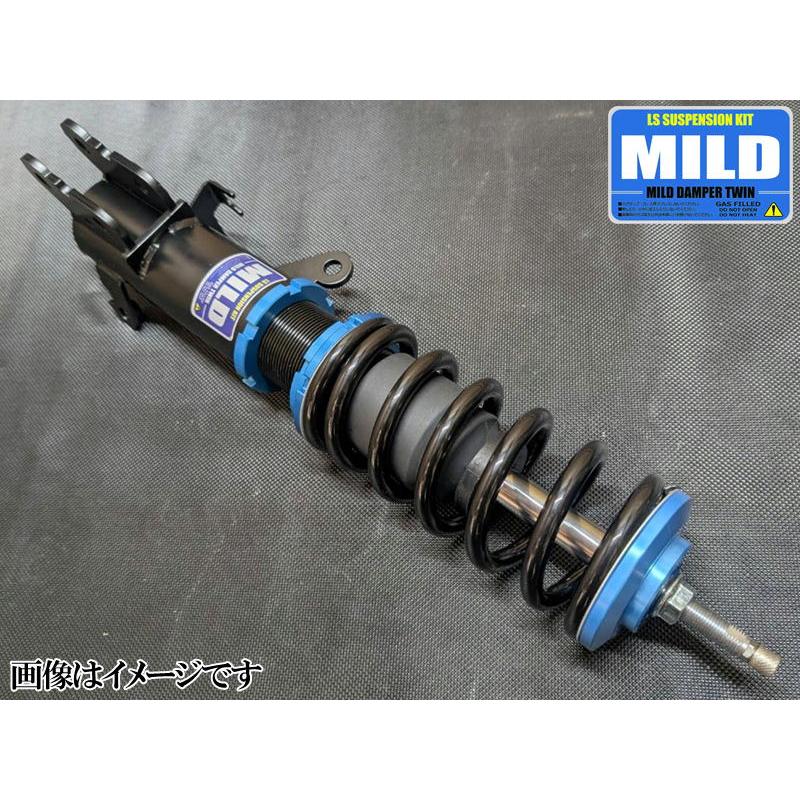土筆　DA64W MILD DAMPER TWIN 車高調 減衰調整付き エブリイワゴン マイルドダンパーツイン DA64V/DA64W エブリイバン