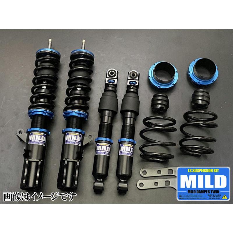 スペーシア フレアワゴンMK53S MM53Sマイルドダンパーフルタップ式車高調 マツダ（Mazda） マイルドダンパーツイン MM53S 4WD フレアワゴン