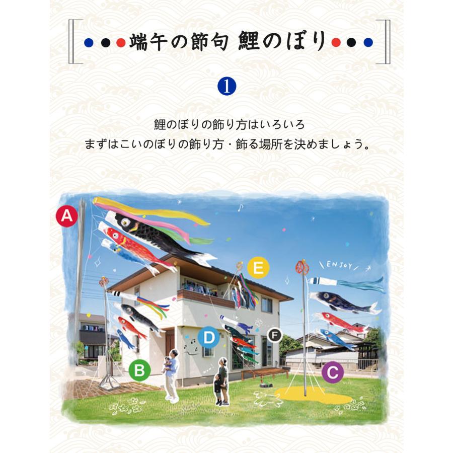 子供の日【鯉のぼり3個+1.4m吹流し付き】ファミリーセット 子供の日【鯉のぼり3個+1.4m吹流し付き】ファミリーセット