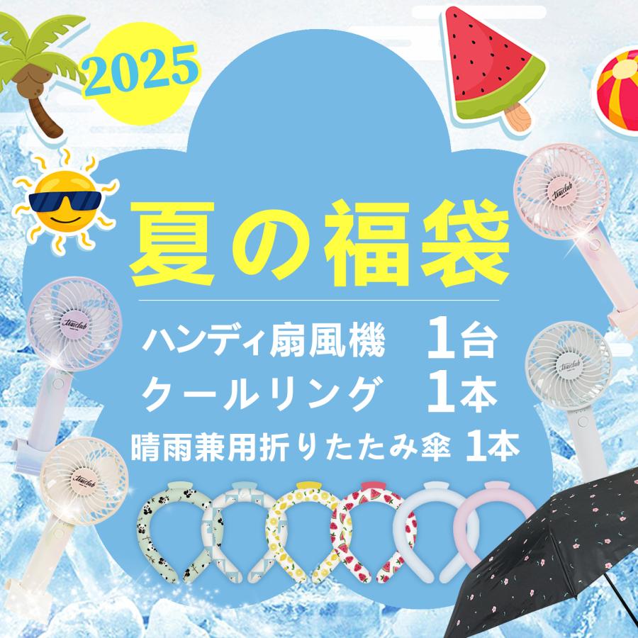 ☆夏の暑さに勝つ☆夏 福袋 ハンディファン 夏グッズ セット 夏福袋 暑