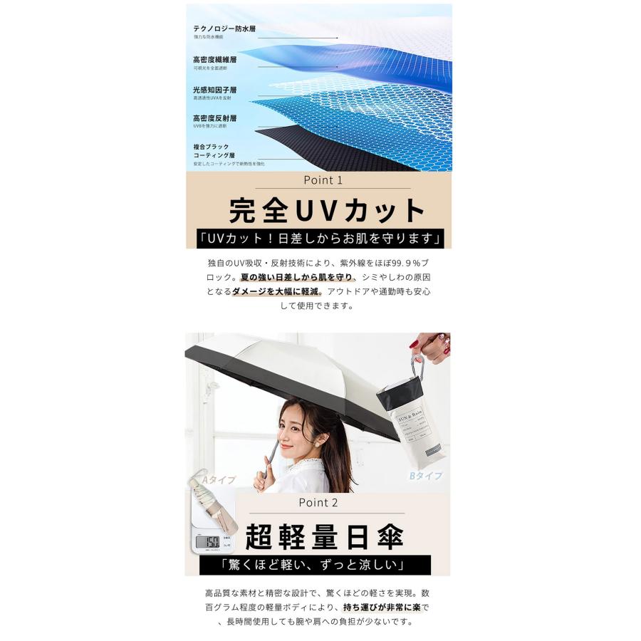 2024最新モデル!超薄超短!】日傘 メンズ レディース 軽量 完全 2024最新モデル!超薄超短!】日傘 メンズ レディース 軽量 完全