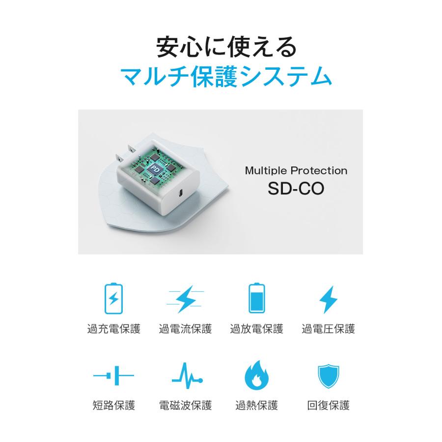 高品質】充電器 タイプC PD20W 急速充電器 PSE認証 iphone17/16/15/14
