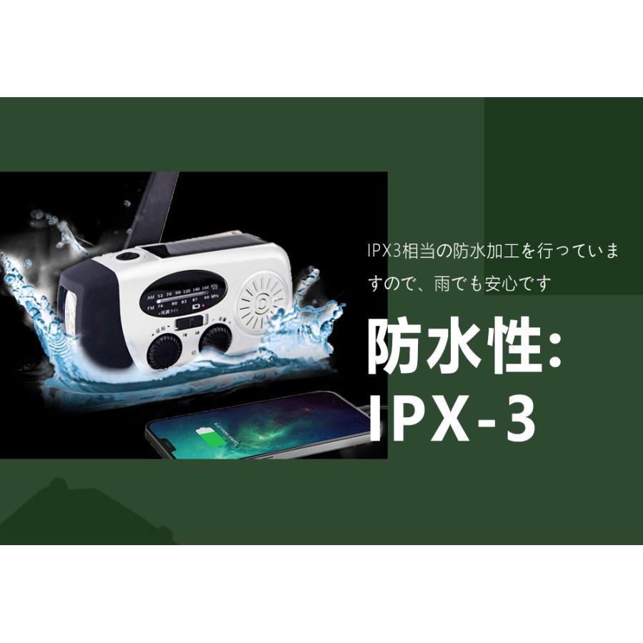 赤字覚悟！今だけ大特価！】防災ラジオ 小型 防災グッズ 充電式ラジオ