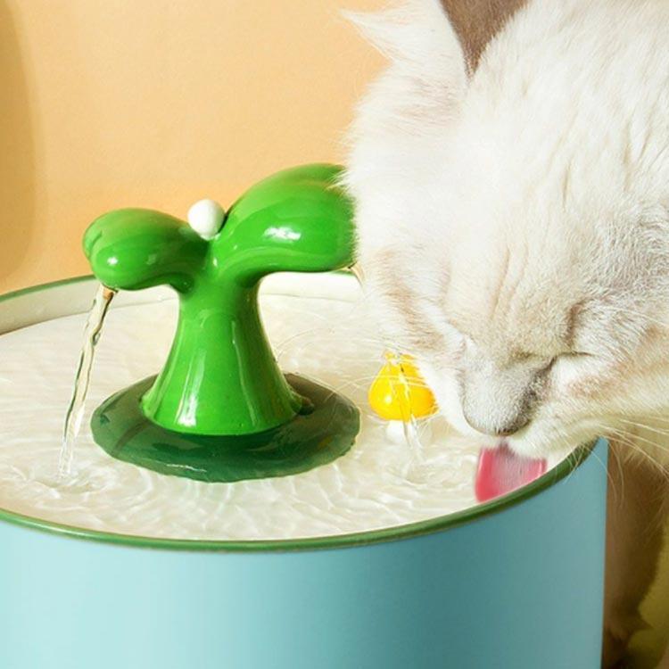 ペット自動給水器 ペット 自動給水器 セラミック 陶器 猫 水飲み器 ワイヤレス コードレス 自動センサー 赤外線センサー 自動水やり器 自動｜librestore3｜05