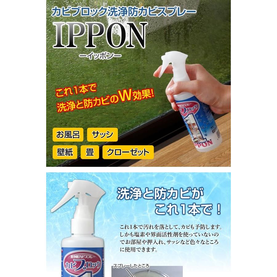 コモライフ カビブロック洗浄防カビスプレー Ippon イッポン セレクトショップリブレ 通販 Yahoo ショッピング
