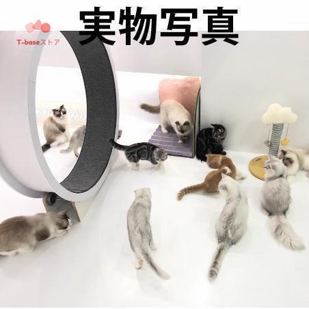 【新品】 キャットホイール 猫の車輪 猫の回し車 猫のトレッドミルの車輪 猫のエクササイズホイール 猫ローラー ペット用トレッドミル 歩く猫フィットネス 猫のおもちゃ 【2386024595】(12790円)