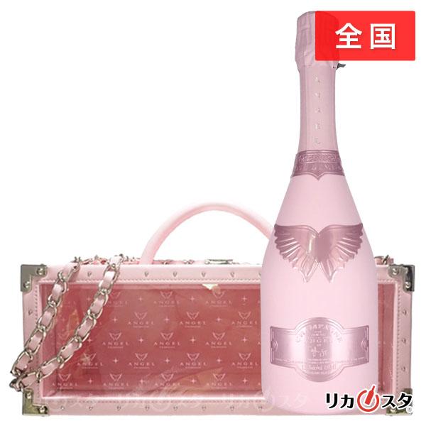 ANGEL CHAMPAGNE（エンジェルシャンパン）ピンク / ドゥミセック エンジェル シャンパン ドゥミセック ロゼ ピンク レザータイプ 箱付き