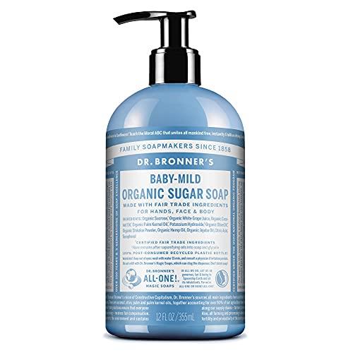 Dr.Bronner's(ドクターブロナー) ドクターブロナー オーガニック シュガーソープ BA(ベビーマイルド) ボディソープ 355ミリリ 4495AJ779caaa9e5