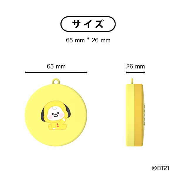 BT21 BABY BTS公式 コンパクトヘアブラシ＆キーリング / COMPACT HAIR BRUSH｜licha｜13