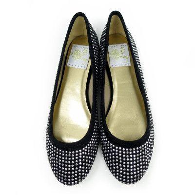 マリカ バイ アドリアーナ キラキラバレエシューズ BLACK(ブラック 黒) M メール便不可 | 