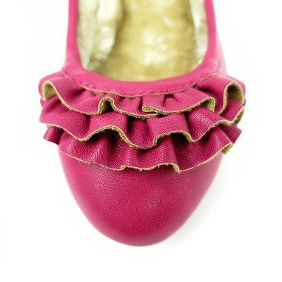 マリカ バイ アドリアーナ フリル バレエシューズ PINK(ピンク) 24.5cm メール便不可 |  | 01