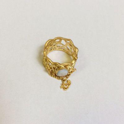 マリカ バイ アドリアーナ　Shell Ring シェル リング 指輪(MR-4 G) Size 9号　メール便不可 |  | 02