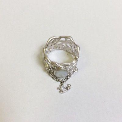 メール便対応　マリカ バイ アドリアーナ　Shell Ring シェル リング 指輪(MR-4 SV) Size 9号 |  | 02