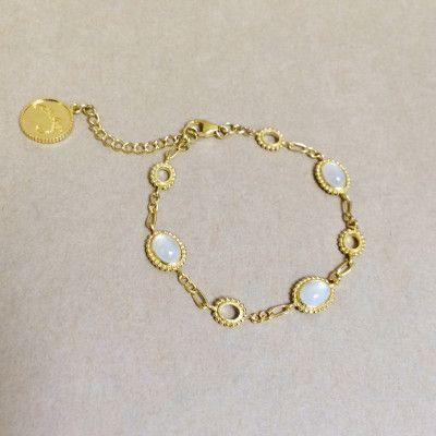 メール便対応　マリカ バイ アドリアーナ　Moon Stone Bracelet ムーンストーンブレスレット(MBL-01MS) |  | 01