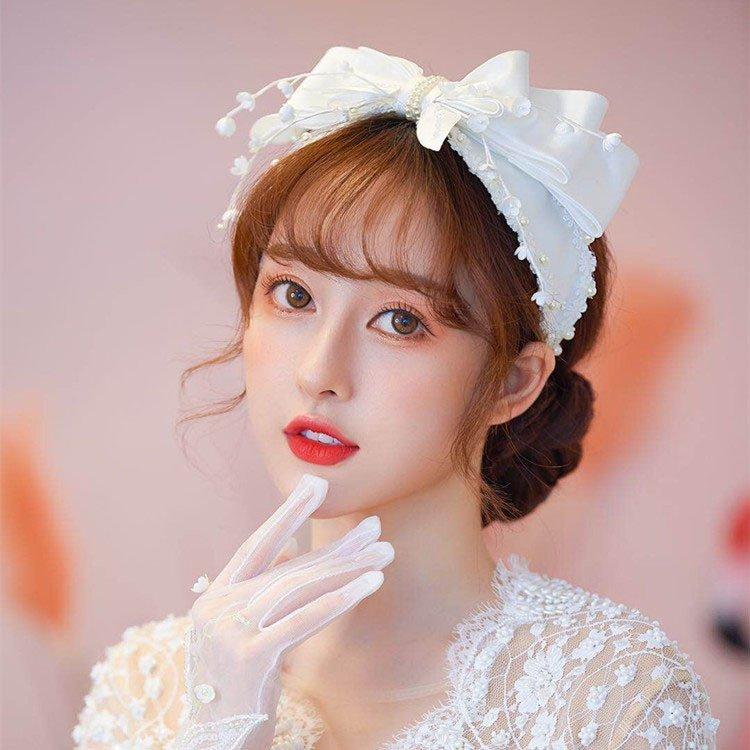 ヘアバンド ブライダル ヘッドドレス ウェディング 髪飾り リボン カチューシャ ヘアアクセサリー 花嫁 二次会 演奏会 パーティー 必須アイテム ヘアバンド :lic814-3725:licorice 通販 カジュアル お出かけ フォーマル 髪の毛 をまとめる 必需品 KHBK se22 RE300 ステッチ リボン カチューシャ B 1コ りぼん ヘアアクセサリー 髪飾り ヘアバンド キッズ KIDS 子供 こども 女の子 レディース 大人 通園 通学 幼稚園 小学生 子供会 パーティ 結婚式 発表会 KHBK 全品 送料無料 実施中