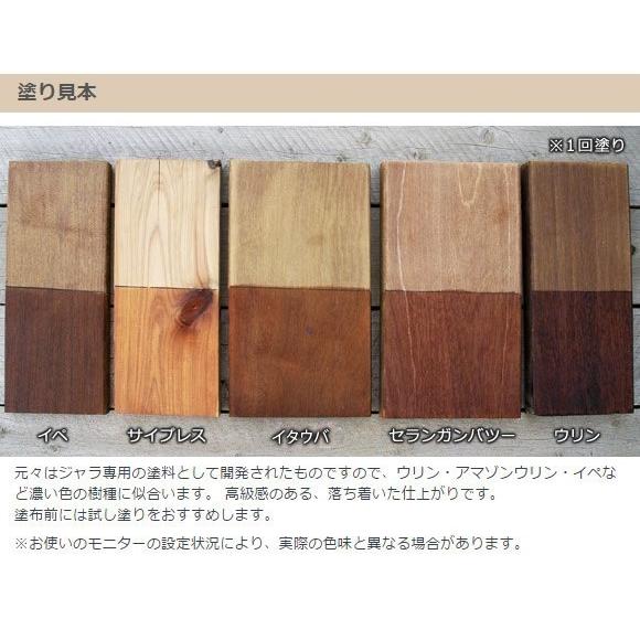 送料無料 ウッドデッキ用 木材保護塗料 ジャラオイル 1L 塗料の種類