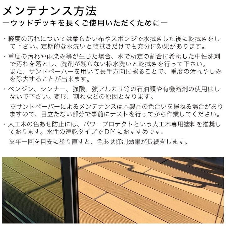 人工木 12本セット アドバンスデッキ3 ウッドデッキ 床材 25×140×2000mm ダークブラウン (54kg) 材料 面材 中空材 樹脂デッキ 木材 DIY 【リウッドデッキフェンス】 材