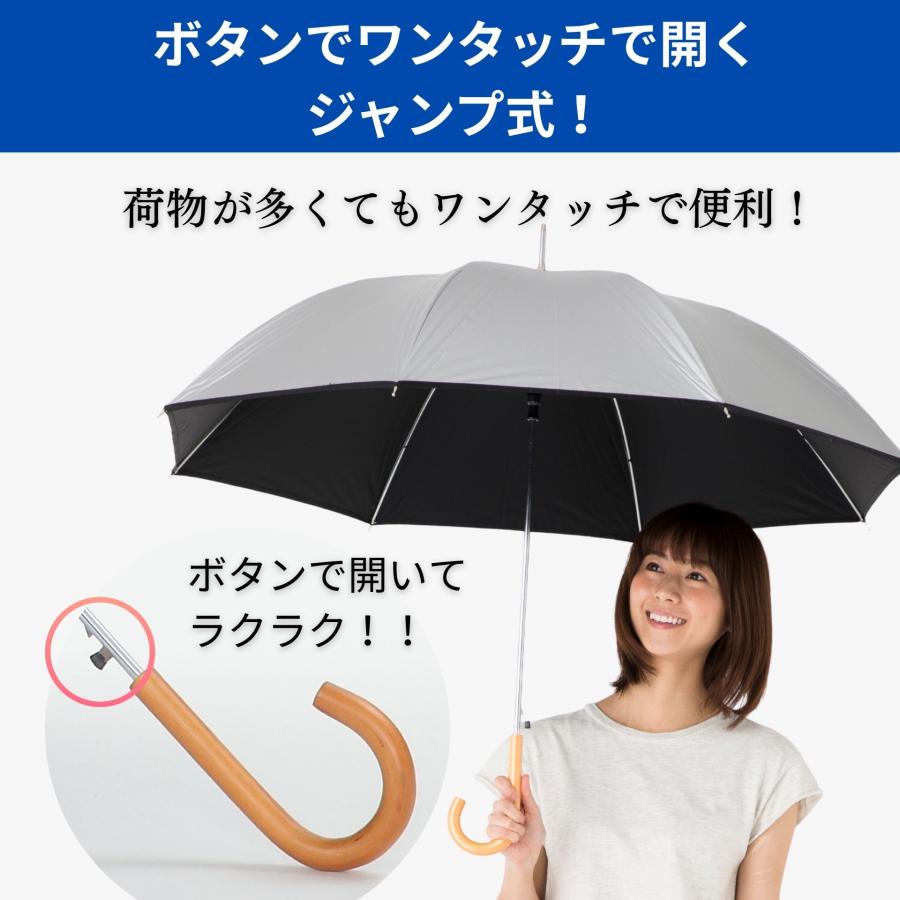 Lieben（リーベン） 日傘 メンズ レディース 晴雨兼用 長傘 ジャンプ傘