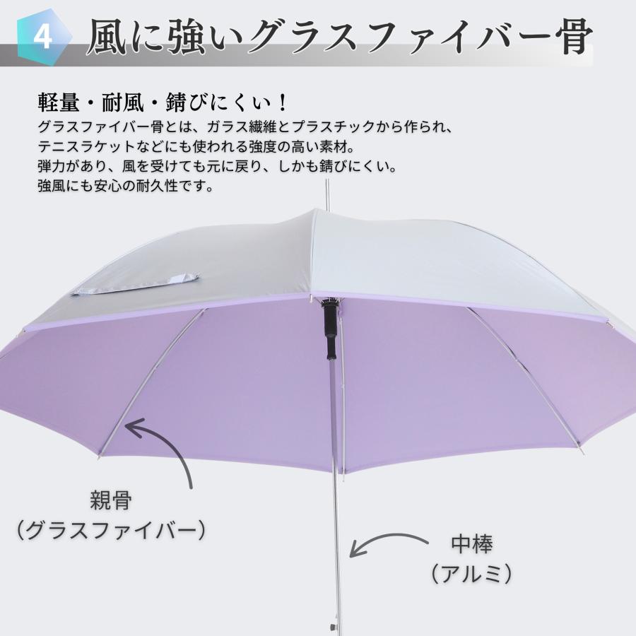 Lieben（リーベン） 日傘 メンズ レディース 晴雨兼用 長傘 ジャンプ傘