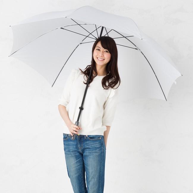 (36本組) 特大サイズ 80cm 長傘 手開き式 雨傘 メンズ 無地 黒 白 ストレート持ち手 送迎用 業務用 ホテル 介護 冠婚葬祭対応 大きい傘 リーベン 0196の画像