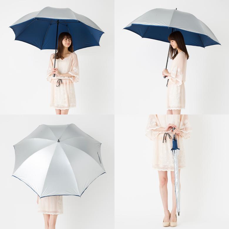 ゴルフ傘 日傘 メンズ 晴雨兼用 80cm×8本骨 UVカット ギフト