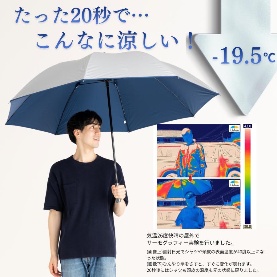ゴルフ傘 日傘 メンズ 晴雨兼用 80cm×8本骨 UVカット ギフト