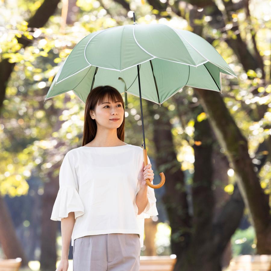 Lieben（リーベン） 傘 レディース 長傘 ジャンプ傘 フラワー 60cm