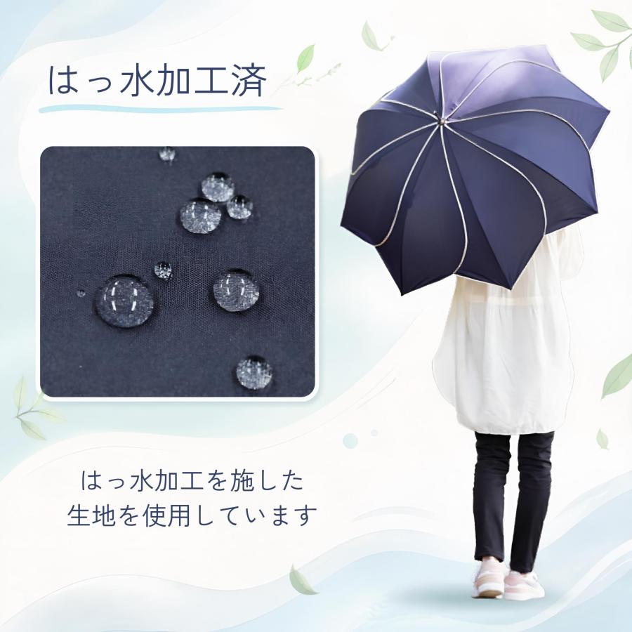 Lieben（リーベン） 傘 レディース 長傘 ジャンプ傘 フラワー 60cm